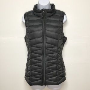 Tangerine Dark Gray Light Weight Puffy Vest